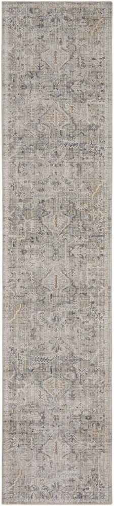 Nourison Lynx LNX02 Runner Rug - Ivory & Taupe