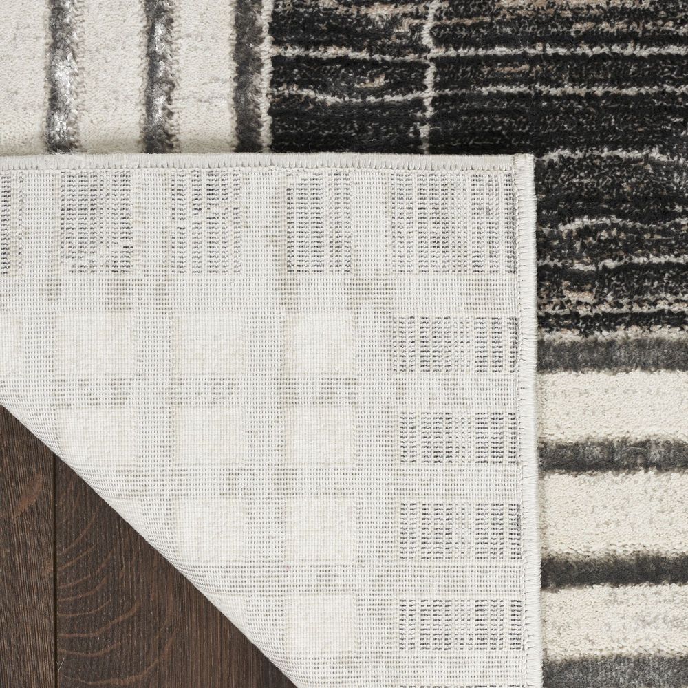 Nourison Desire DSR01 Rug - Charcoal & Silver