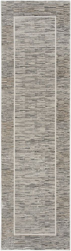 Nourison Desire DSR02 Runner Rug - Charcoal & Grey