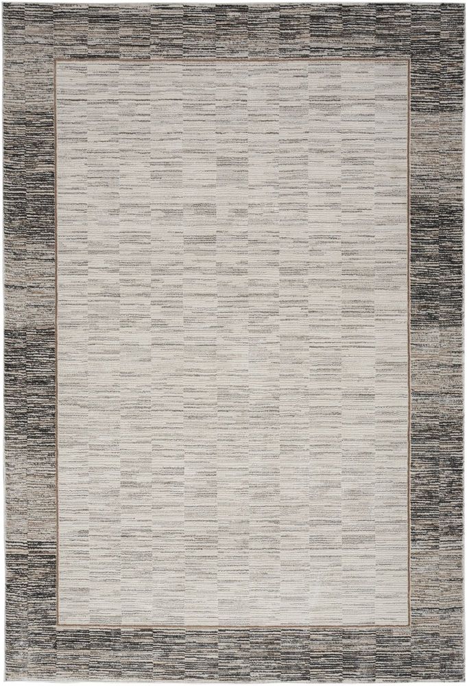 Nourison Desire DSR02 Rug - Grey & Black