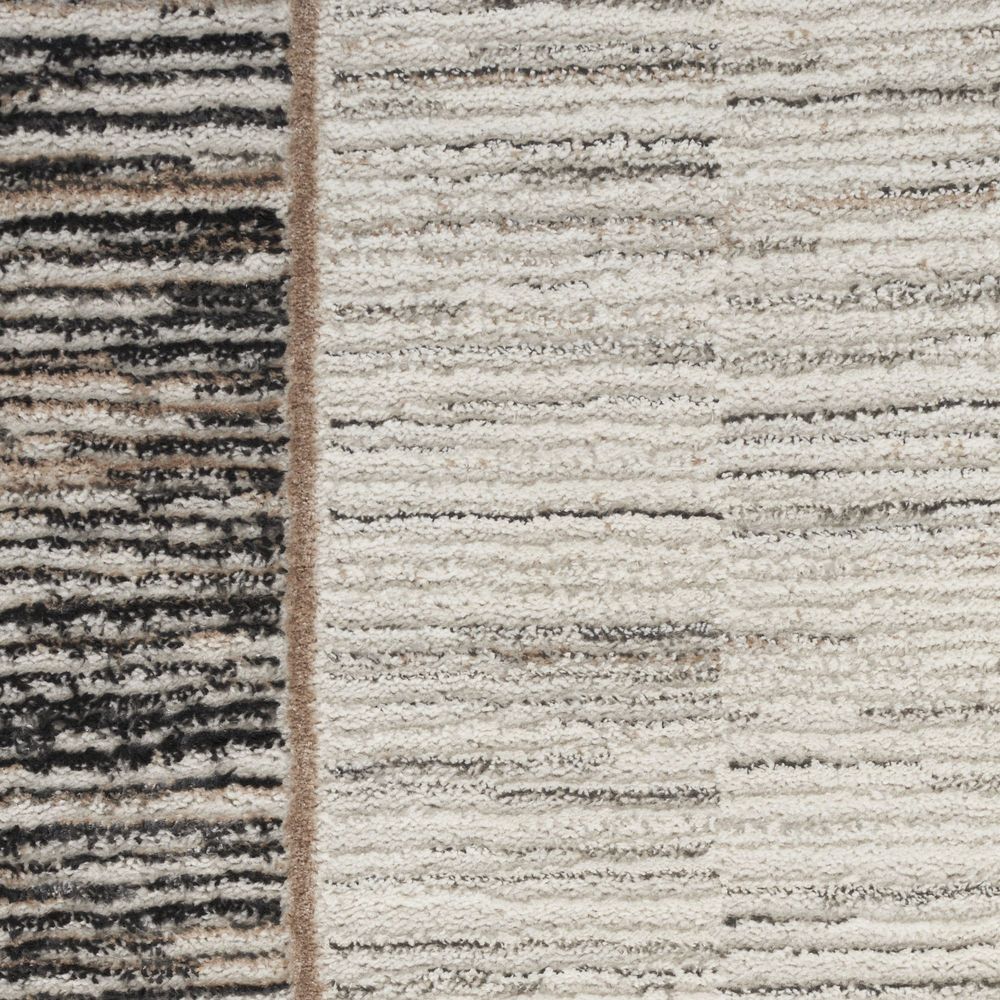 Nourison Desire DSR02 Rug - Grey & Black