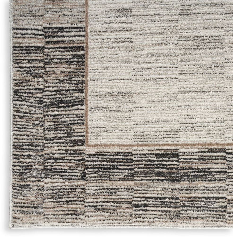 Nourison Desire DSR02 Rug - Grey & Black