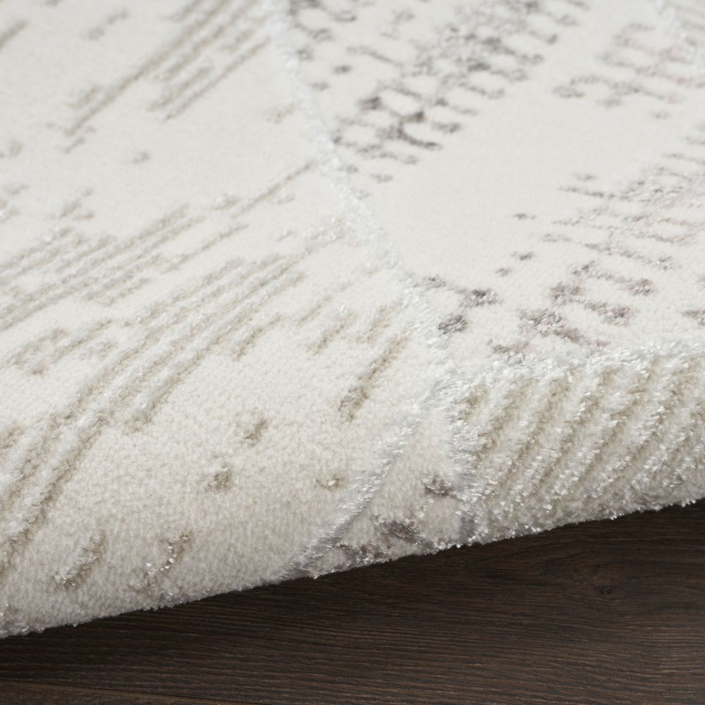 Nourison Glitz GLZ04 Runner Rug - Ivory & Multicolour