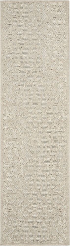 Nourison Cozumel CZM04 Runner Rug - Cream
