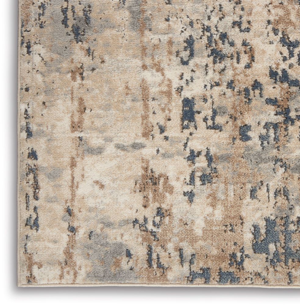 Nourison Quarry QUA01 Runner Rug - Beige & Grey