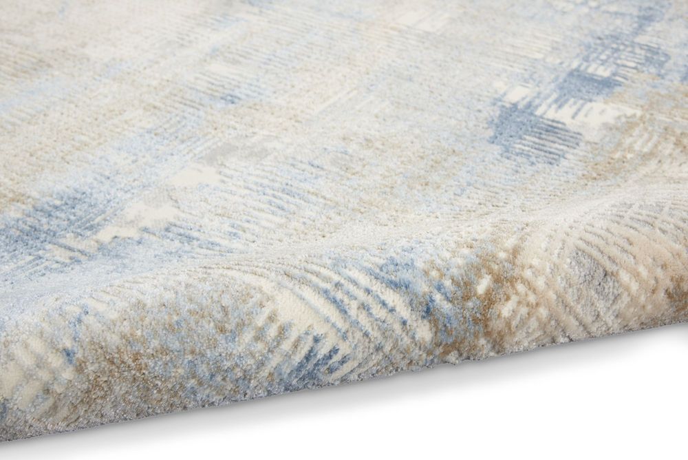 Calvin Klein CK950 Rush CK951 Runner Rug - Blue & Beige