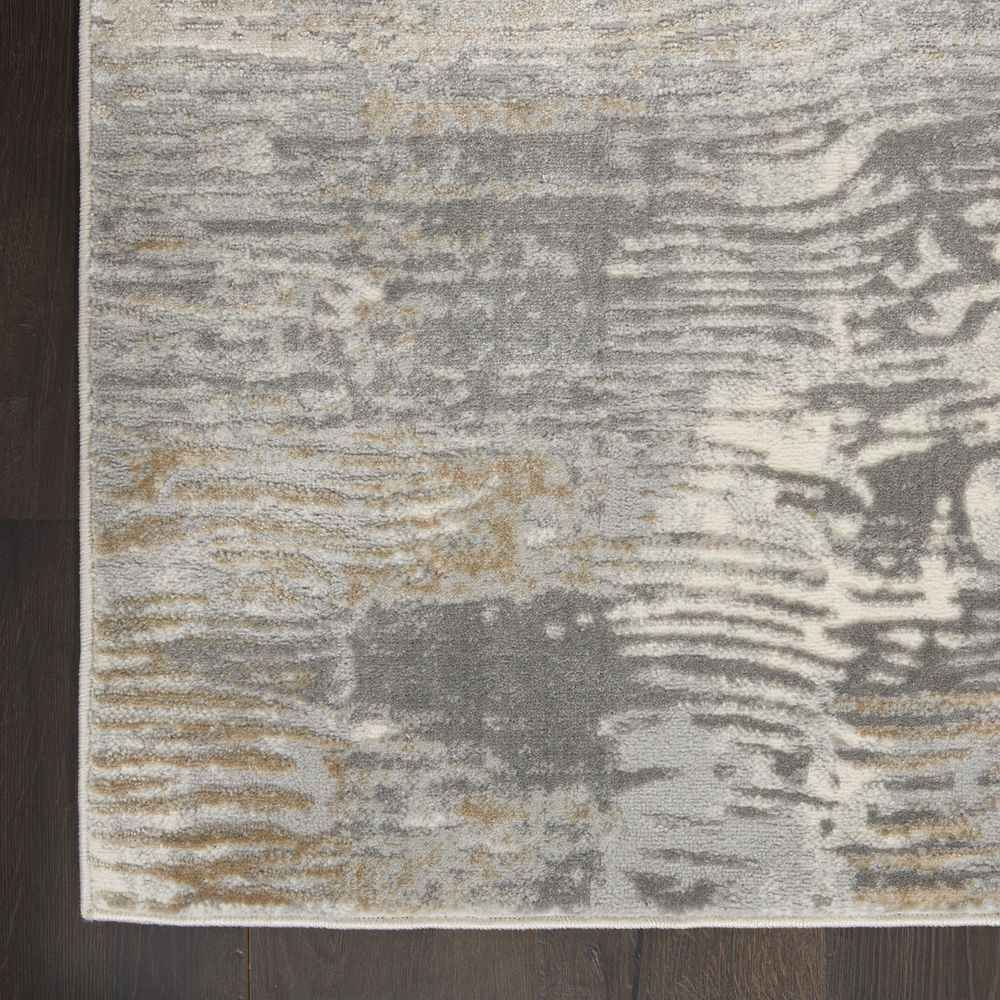 Nourison Solace SLA01 Runner Rug - Grey & Beige