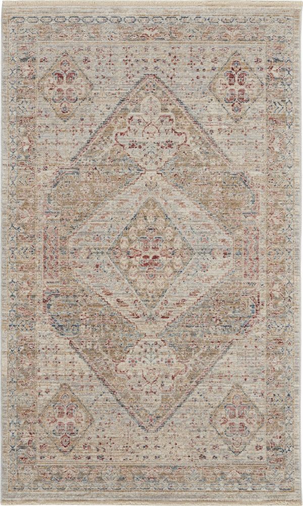 Nourison Homestead HMS03 Rug - Beige & Grey
