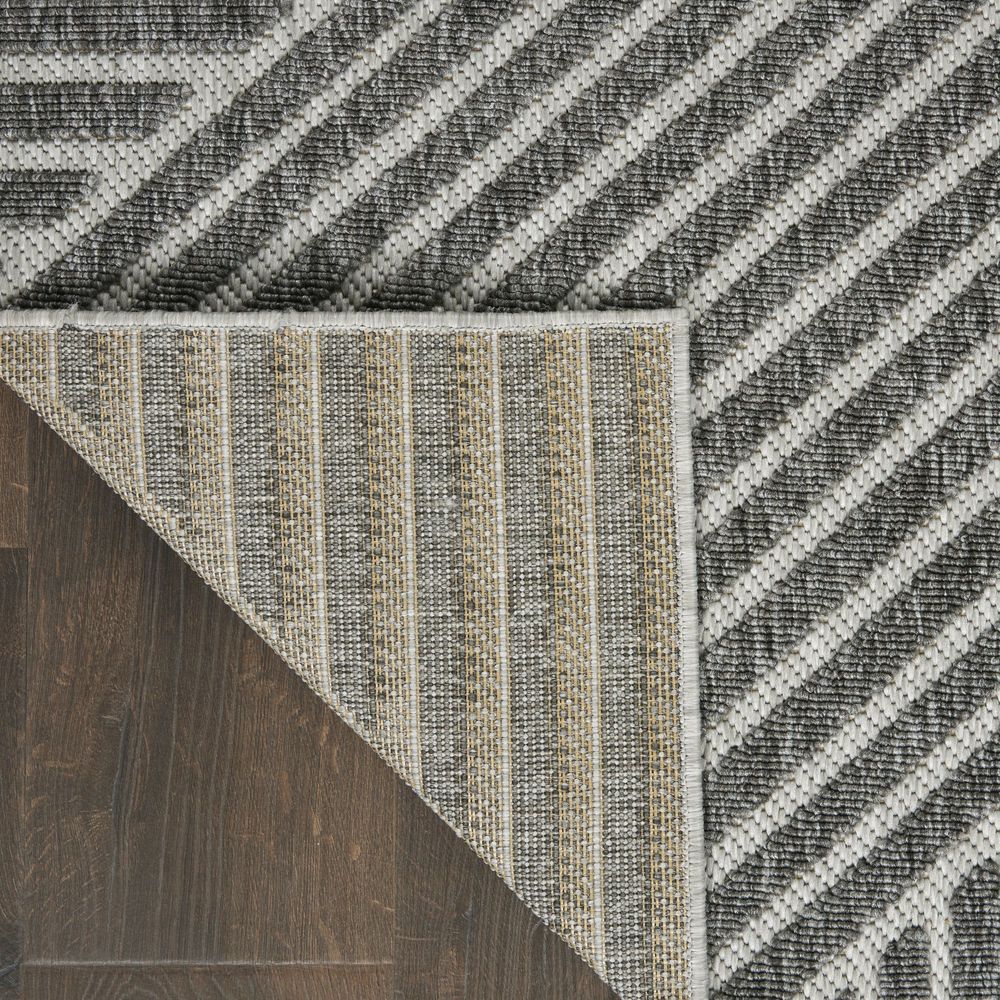 Nourison Cozumel CZM05 Runner Rug - Dark Grey