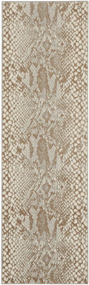 Nourison Solace SLA06 Runner Rug - Ivory & Beige