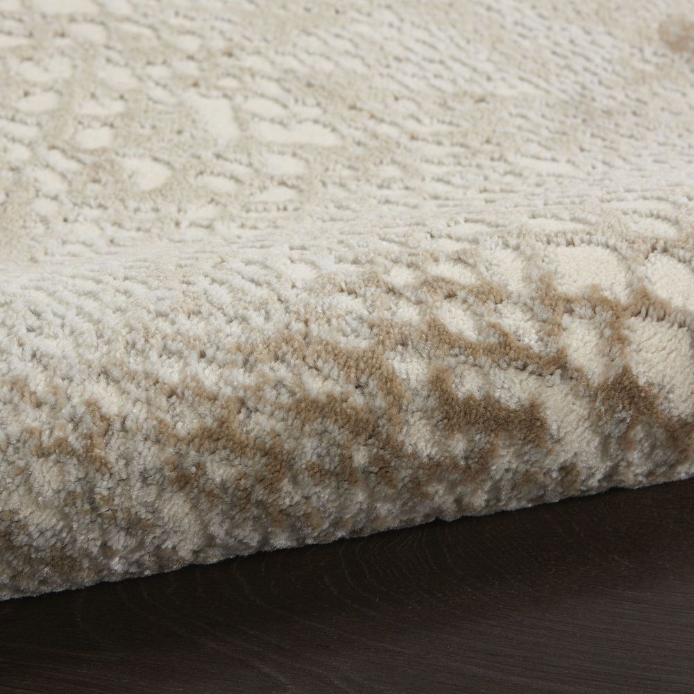 Nourison Solace SLA06 Runner Rug - Ivory & Beige