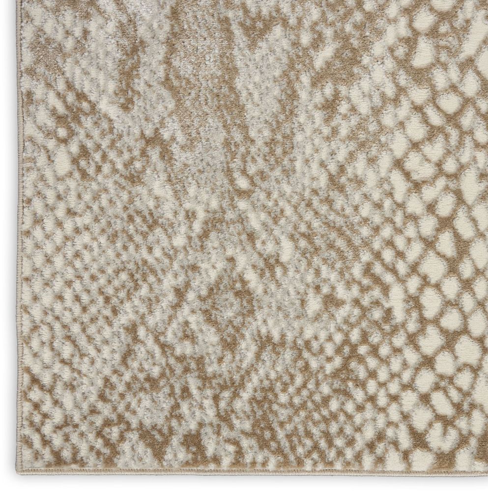 Nourison Solace SLA06 Runner Rug - Ivory & Beige
