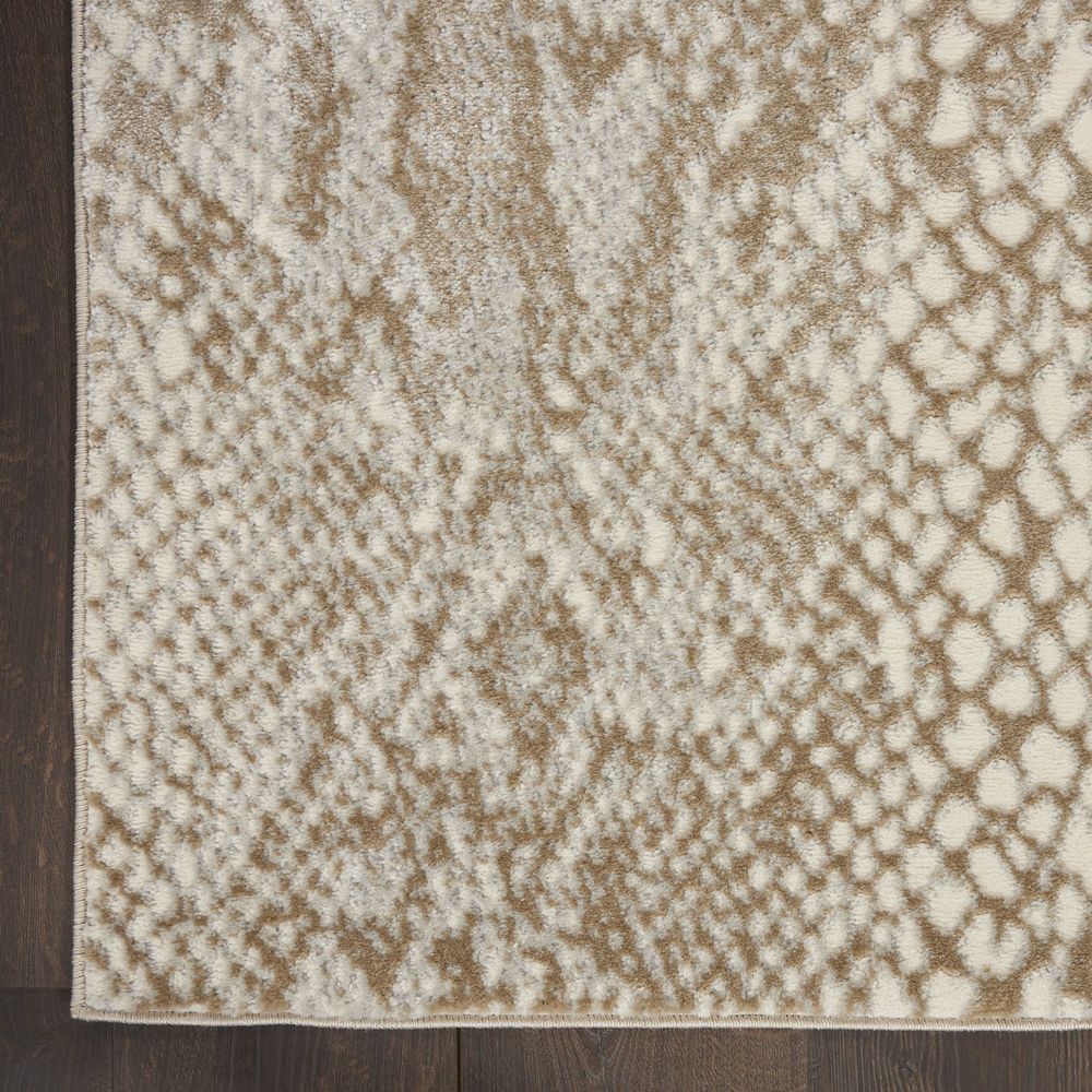Nourison Solace SLA06 Runner Rug - Ivory & Beige