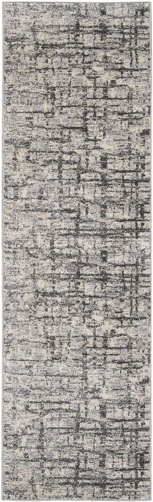 Calvin Klein CK950 Rush CK952 Runner Rug - Ivory Grey