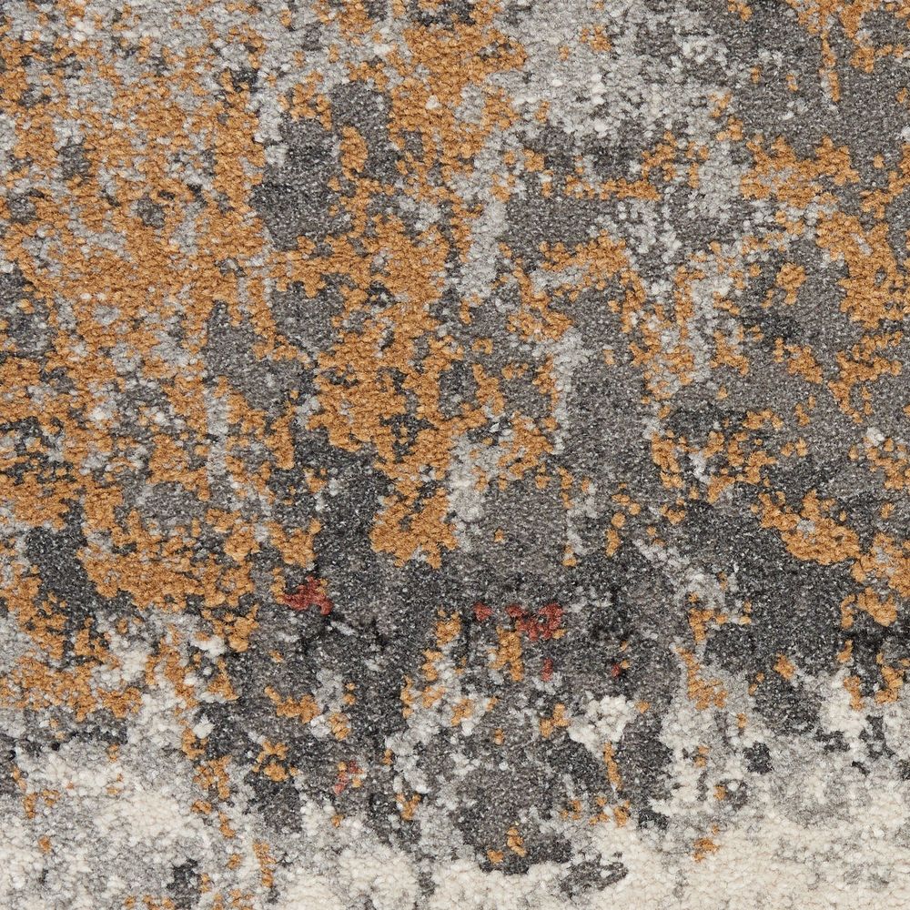 Nourison Tangra TNR03 Runner Rug - Grey & Multicolour