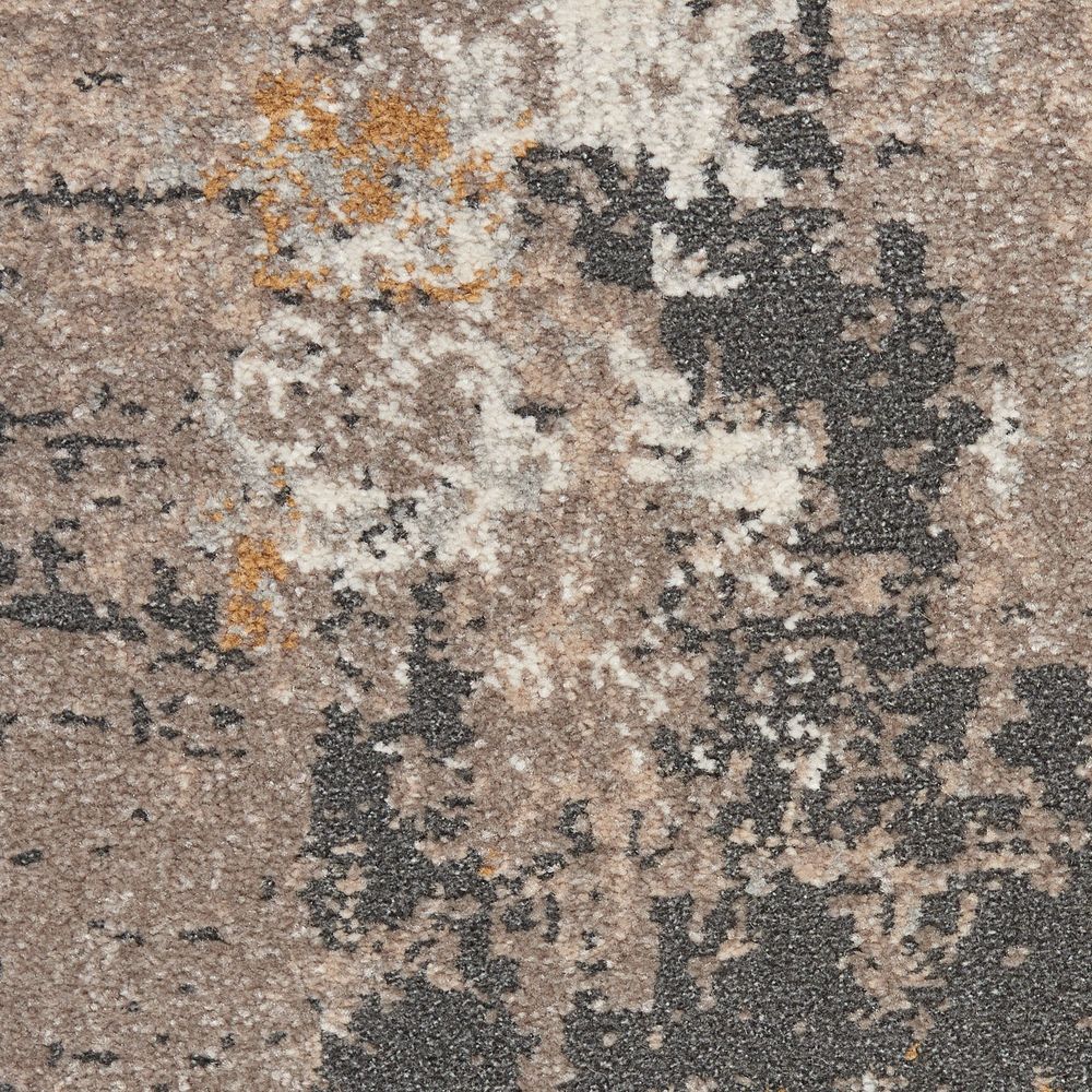 Nourison Tangra TNR05 Runner Rug - Cream & Grey
