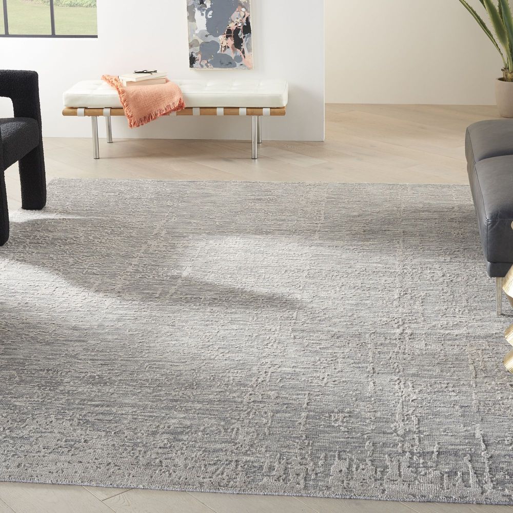Nourison Luna LUN01 Rug - Grey & Silver