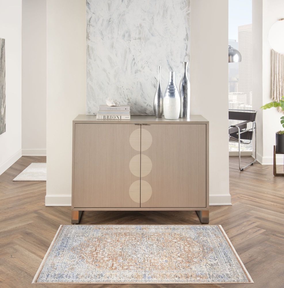 Nourison Elegant Heirlooms ELH01 Runner Rug - Blue & Multicolour