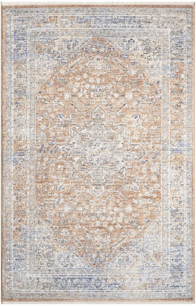 Nourison Elegant Heirlooms ELH01 Runner Rug - Blue & Multicolour