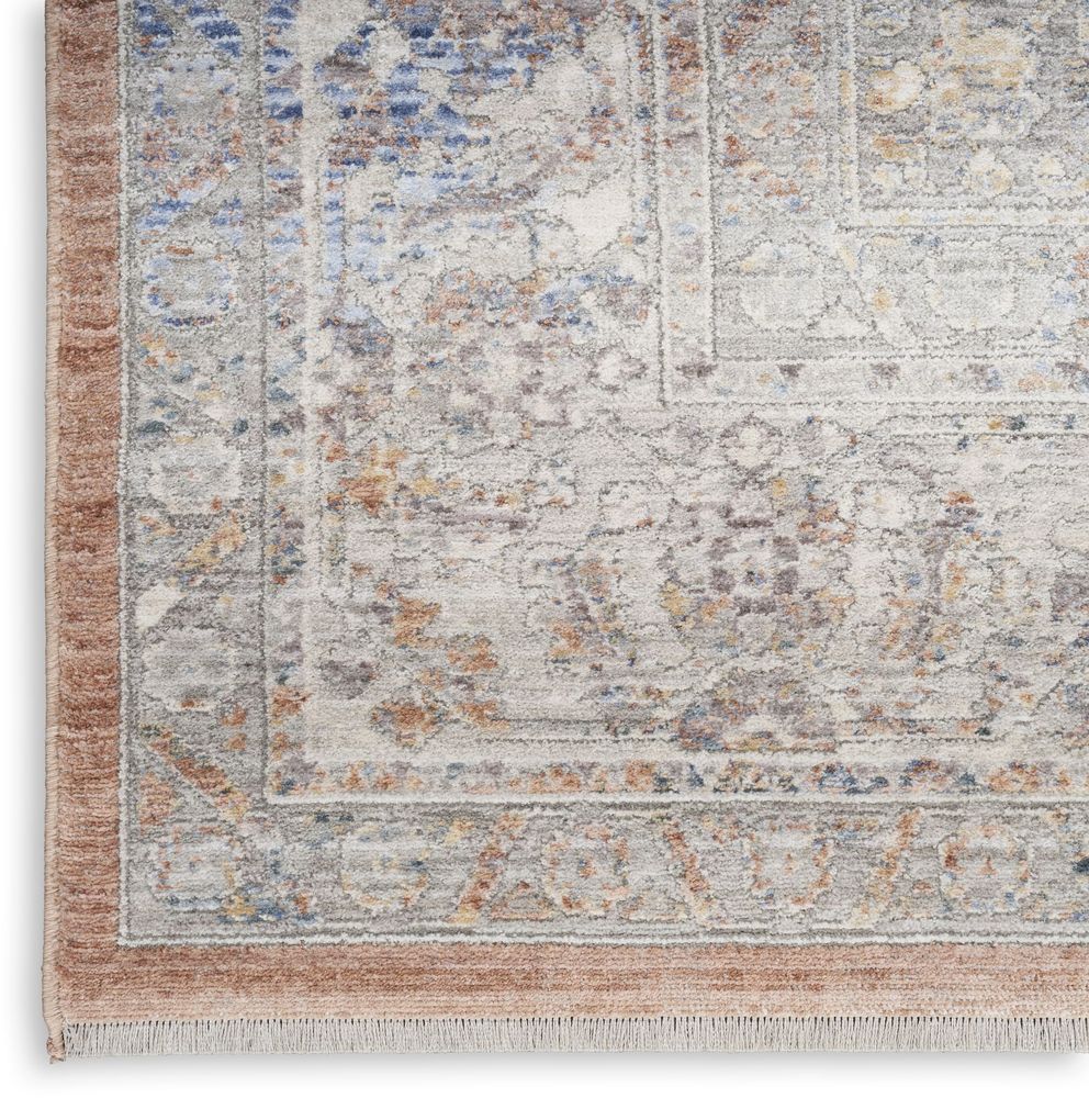 Nourison Elegant Heirlooms ELH01 Runner Rug - Blue & Multicolour