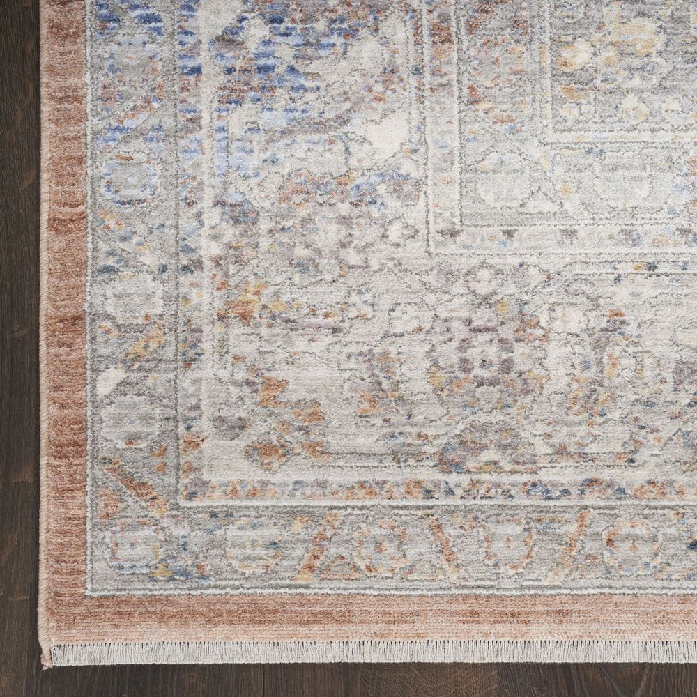Nourison Elegant Heirlooms ELH01 Runner Rug - Blue & Multicolour