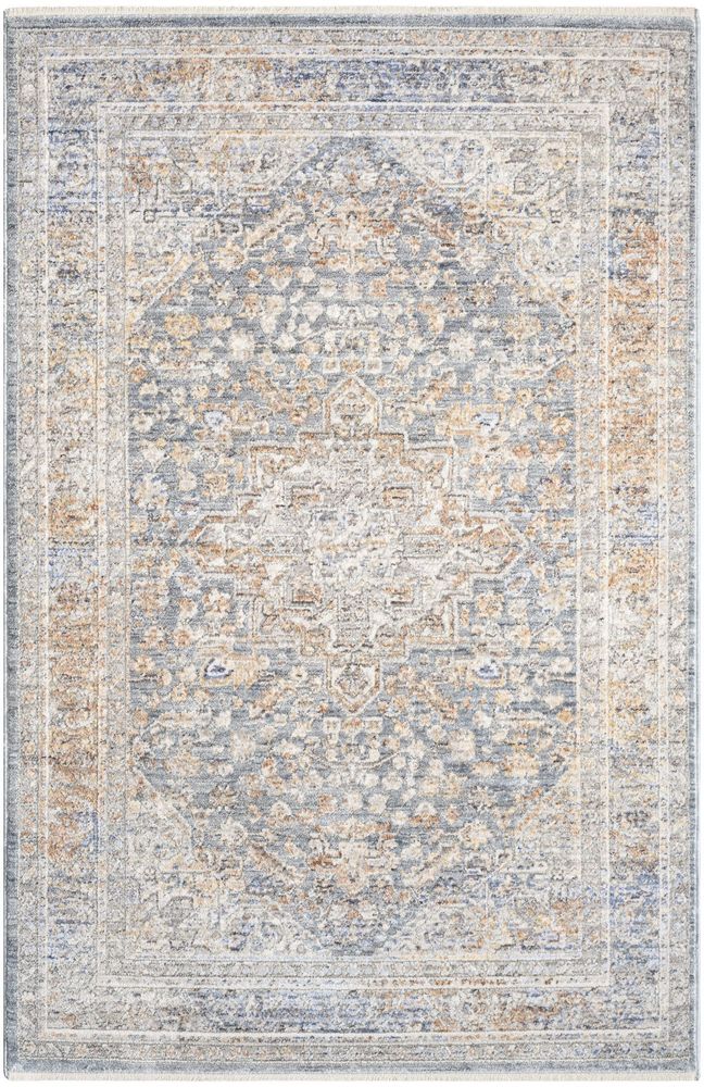 Nourison Elegant Heirlooms ELH01 Runner Rug - Ivory Blue