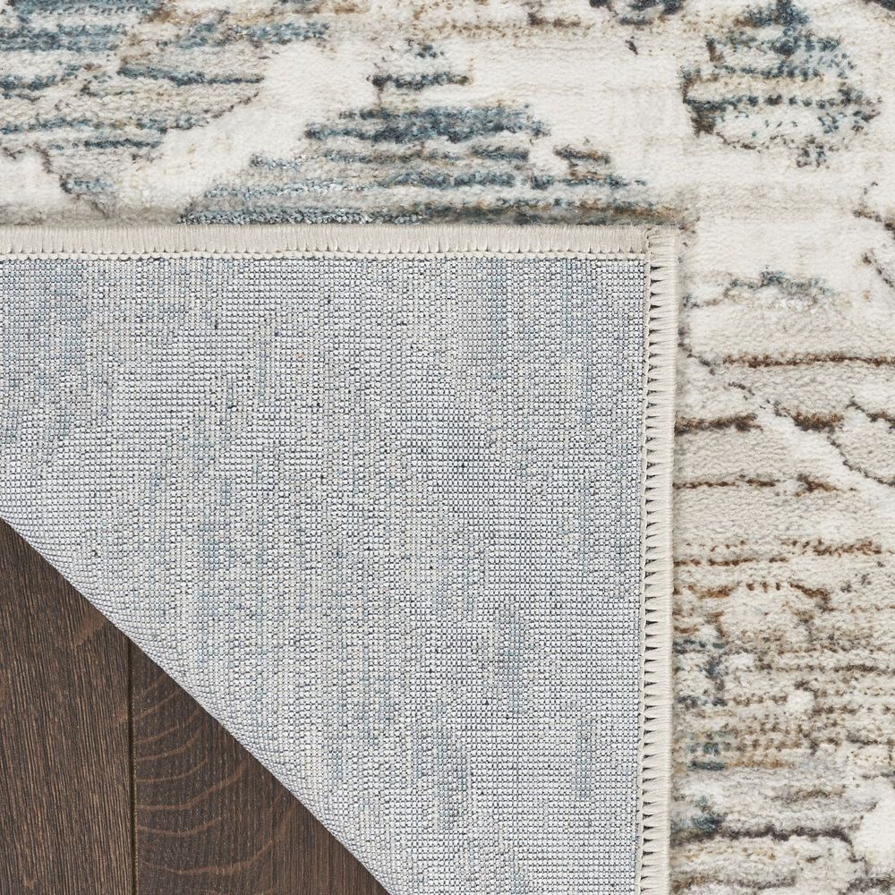 Nourison Glitz GLZ11 Runner Rug - Grey & Multicolour