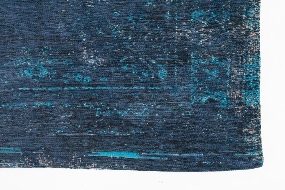 Louis De Poortere Medallion Rug - Blue Night 8254