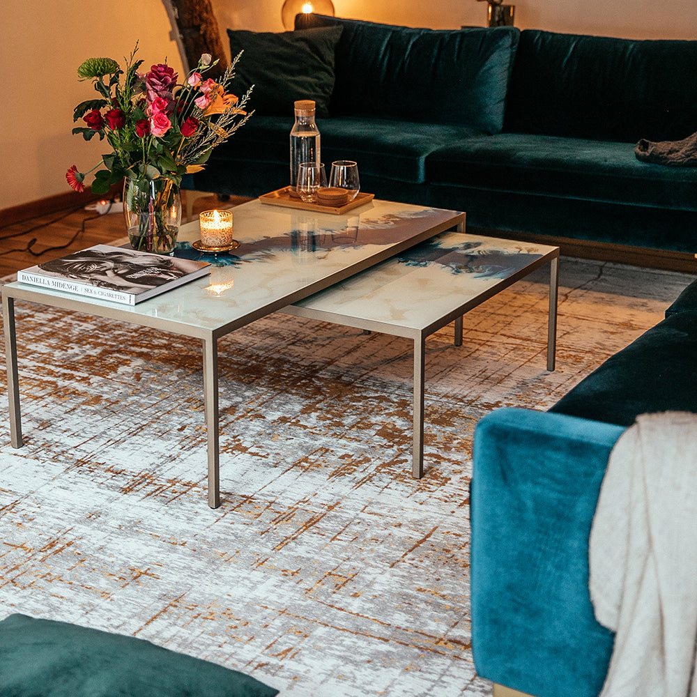 Mad Men Griff Rug - 8419 Columbus Gold