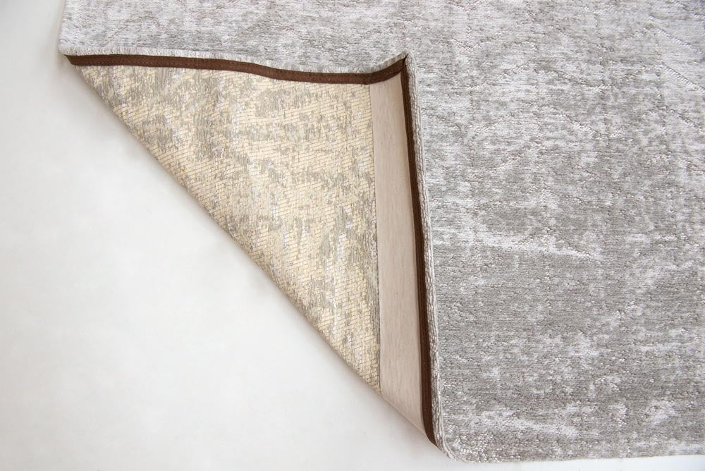 Louis De Poortere Jacobs Ladder Rug - White Plains 8929