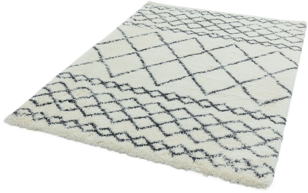 Asiatic London Cosy Textures Alto Rug - AL02 Cream & Grey