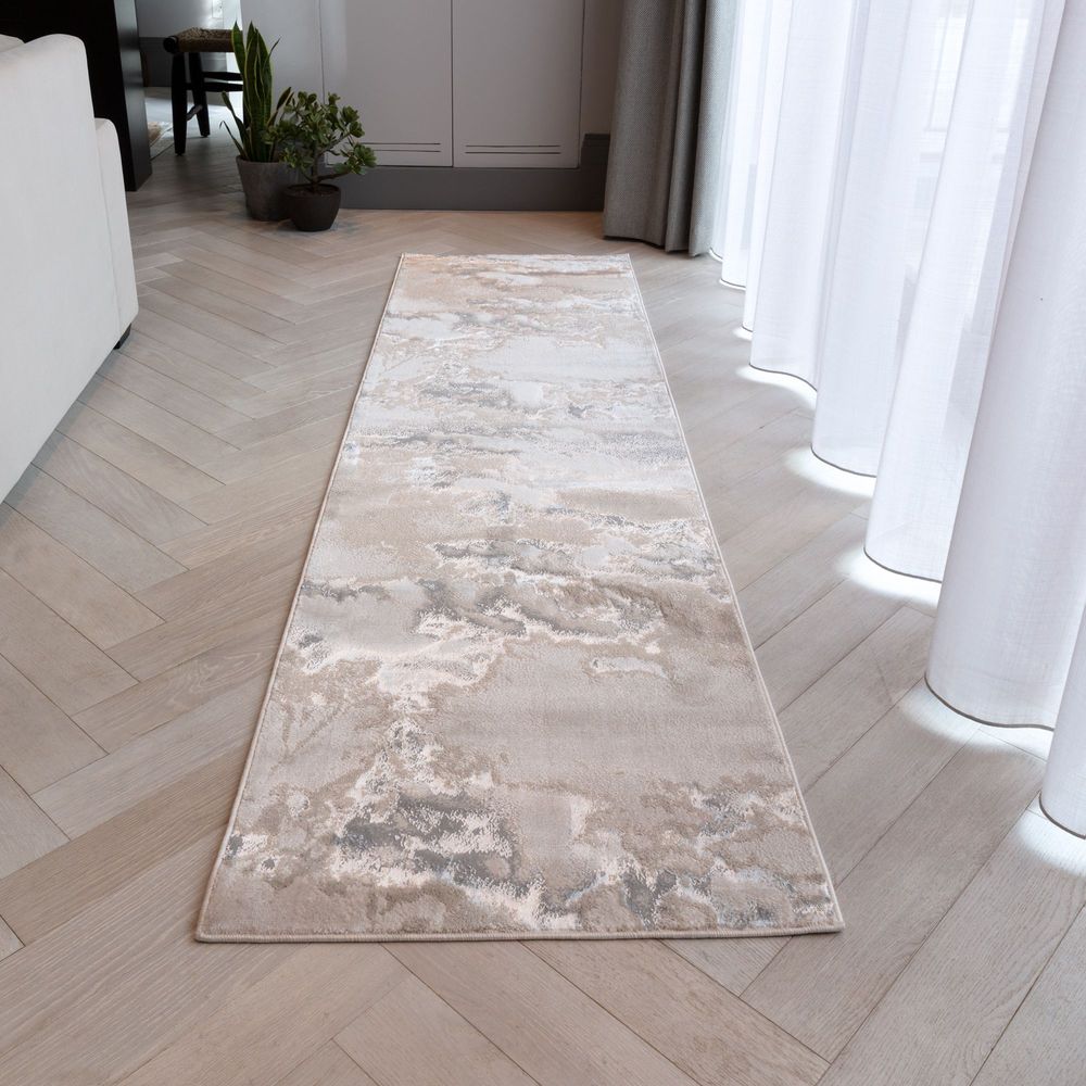 Asiatic London Easy Living Aurora Runner Rug - AU02 Cloud