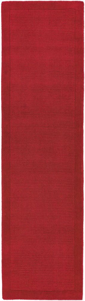 Asiatic London Contemporary Plain York Runner Rug - Poppy