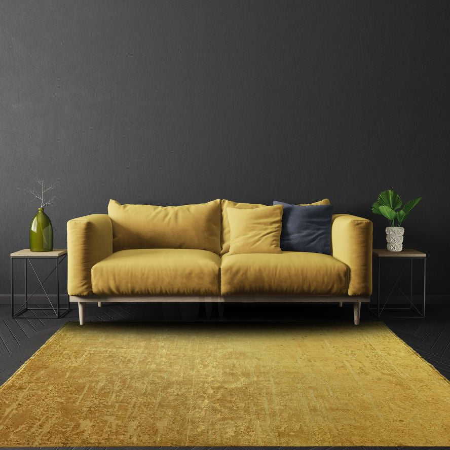 Asiatic London Contemporary Design Zehraya Rug - ZE09 Gold Abstract