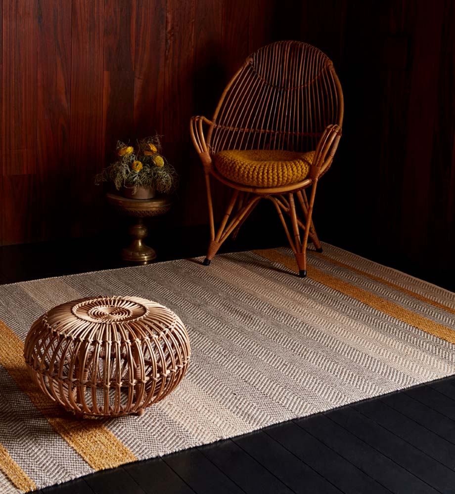 Asiatic London Fields Rug - Mustard
