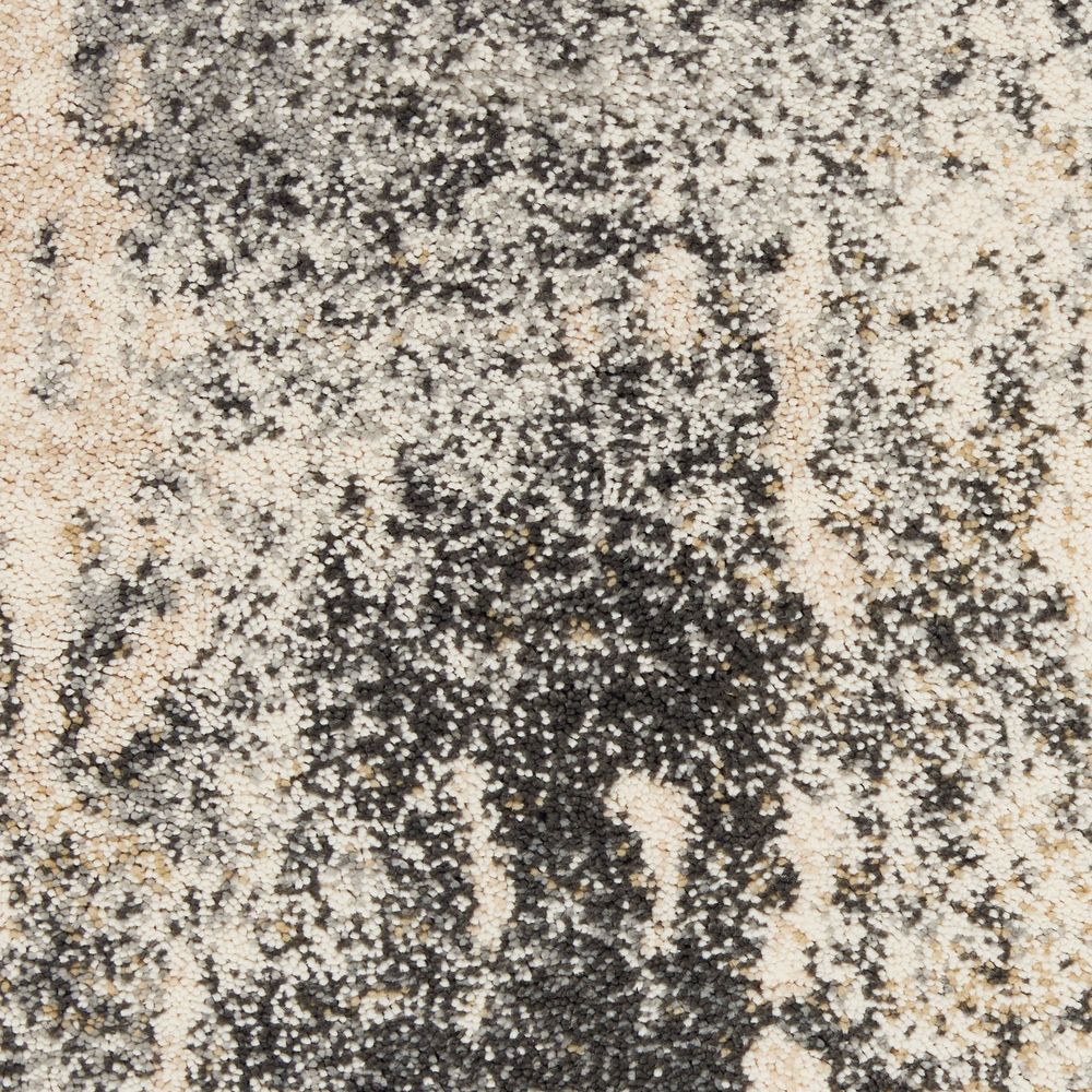 Nourison Fusion FSS16 Rug - Cream & Grey
