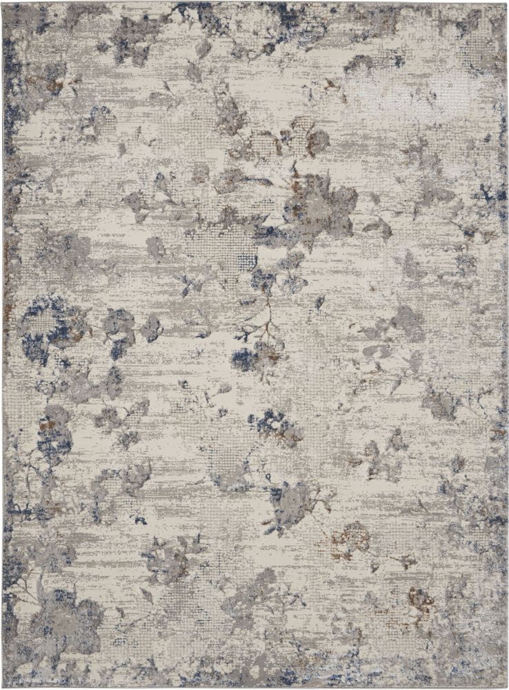 Kathy Ireland KI40 Royal Terrace KI40 Rug - Ivory & Grey
