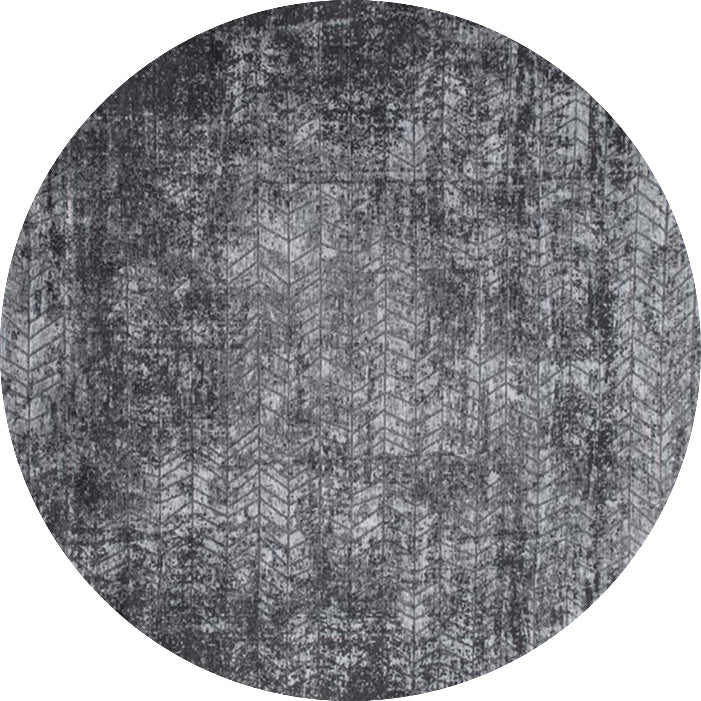 Louis De Poortere Mad Men Jacobs Ladder Round Rug - 8425 Harlem Contrast