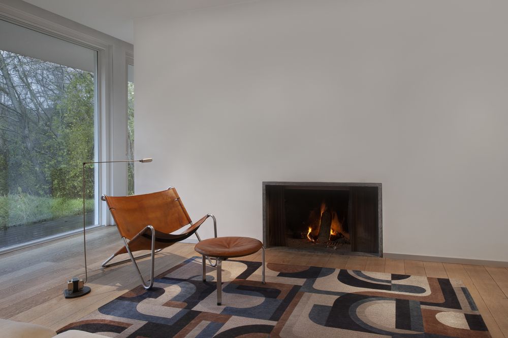 Louis De Poortere Nuance Module Rug - 9196 Camel Blue