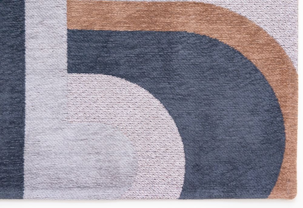 Louis De Poortere Nuance Module Rug - 9196 Camel Blue
