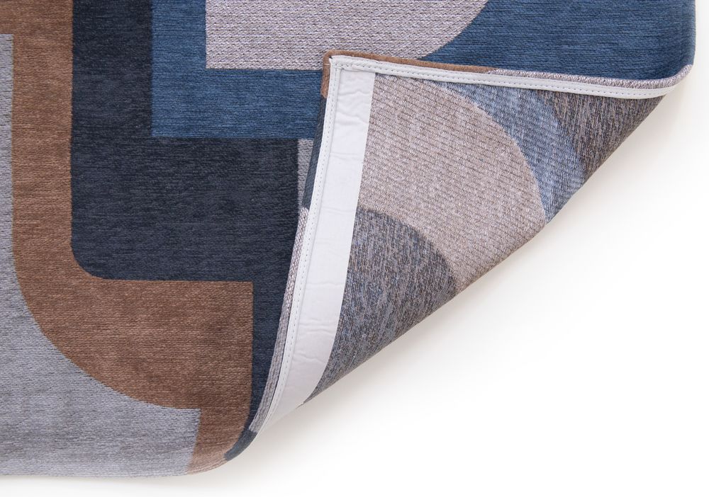 Louis De Poortere Nuance Module Rug - 9196 Camel Blue