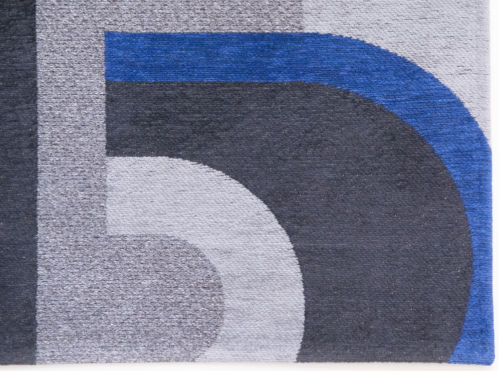 Louis De Poortere Nuance Module Rug - 9207 Weimer Blue