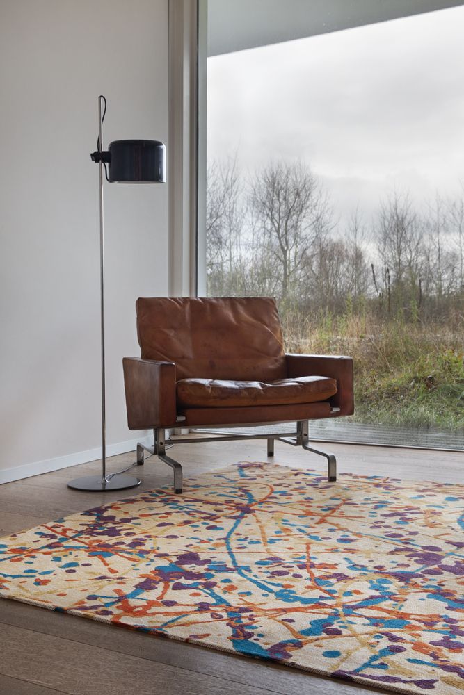 Louis De Poortere Gallery Rug - 9221 Orange Drip