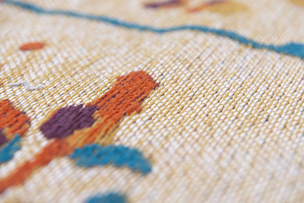 Louis De Poortere Gallery Rug - 9221 Orange Drip