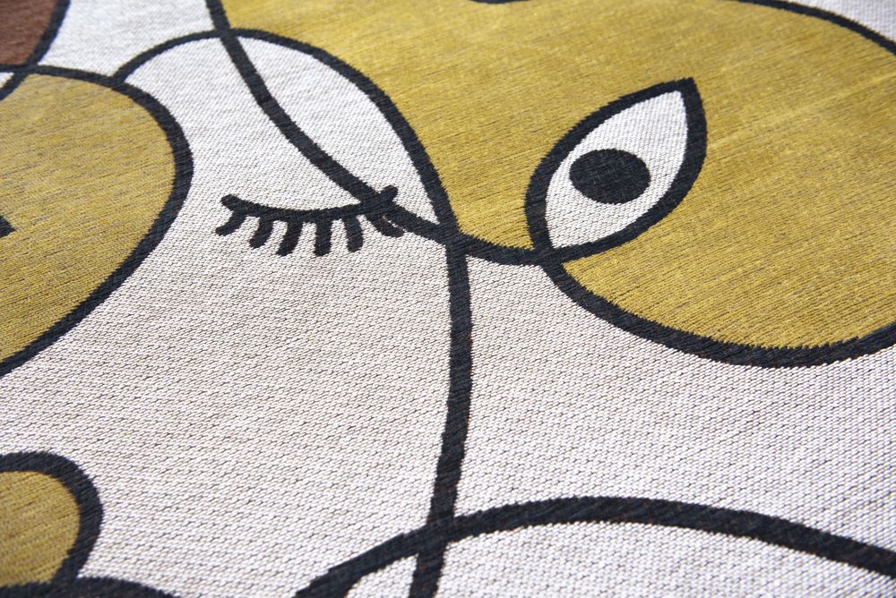 Louis De Poortere Gallery Rug - 9222 Faces