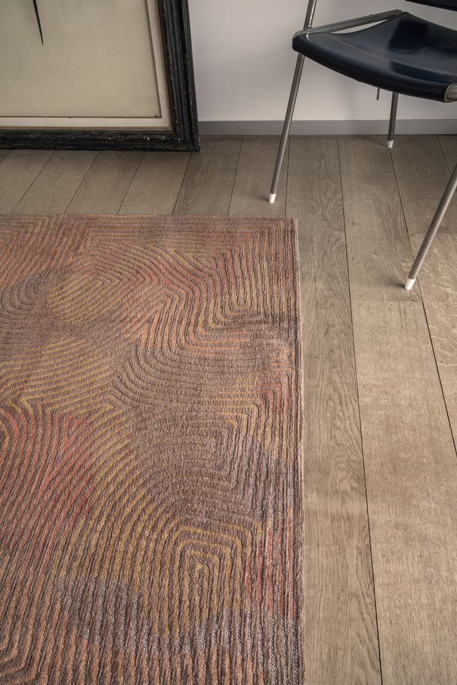 Louis De Poortere Meditation Coral Rug - 9230 Volcano