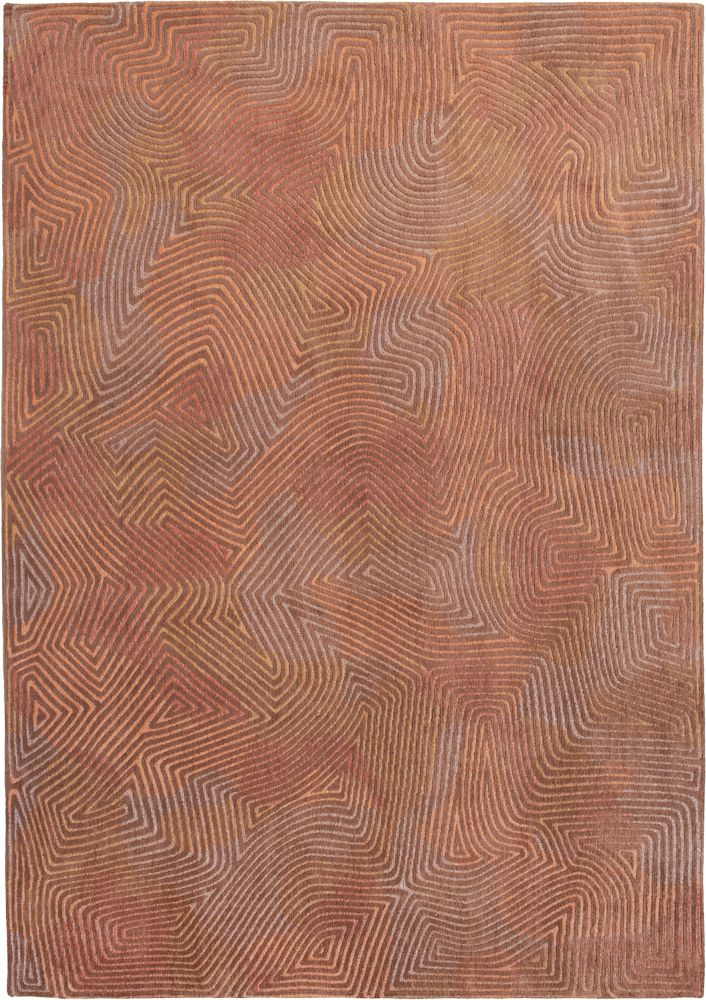 Louis De Poortere Meditation Coral Rug - 9230 Volcano