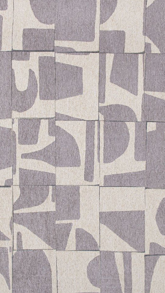 Louis De Poortere Craft Papercut Runner Rug - 9366 String