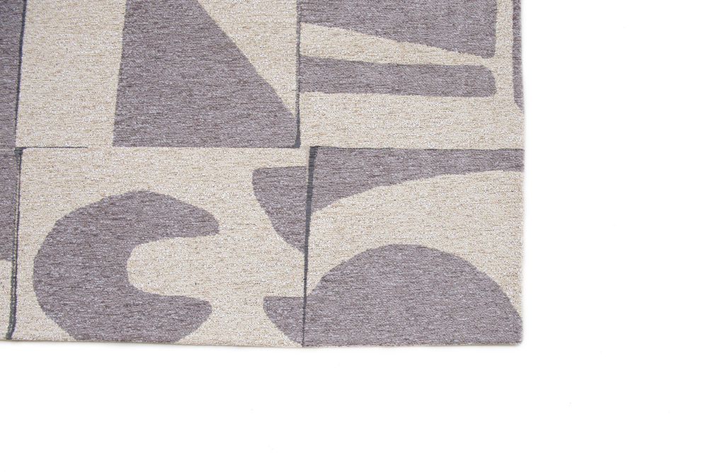 Louis De Poortere Craft Papercut Runner Rug - 9366 String
