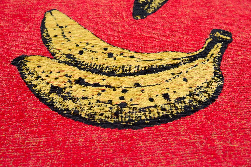 Louis De Poortere Pop Banana Rug - 9392 Miami Red